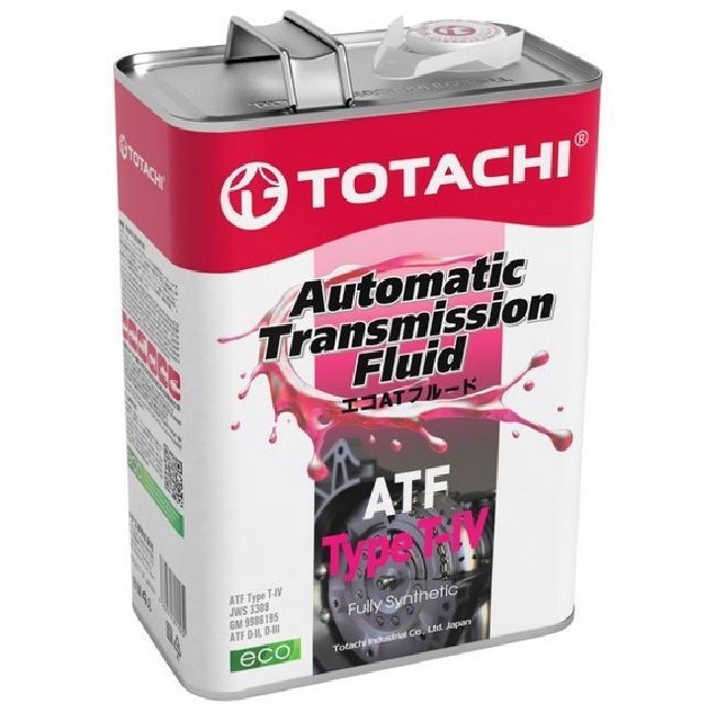 TOTACHI ATF TYPE T-IV 20204 синтетическое 4 л